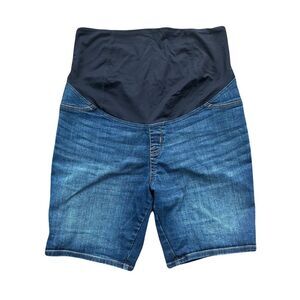 Isabel Maternity Bermuda Shorts Women’s Size 12/31 Blue